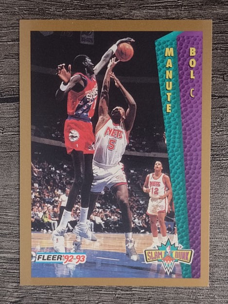 1992-93 Fleer #285 Manute Bol SD