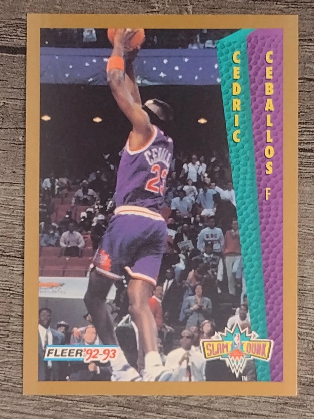 1992-93 Fleer #275 Cedric Ceballos SD
