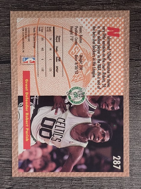 1992-93 Fleer #287 Robert Parish SD
