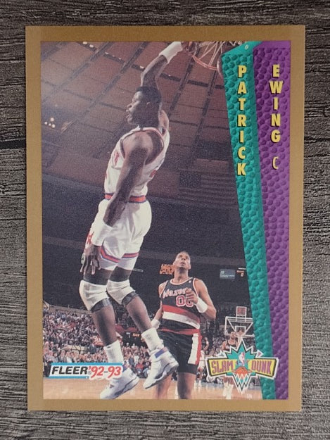 1992-93 Fleer #291 Patrick Ewing SD