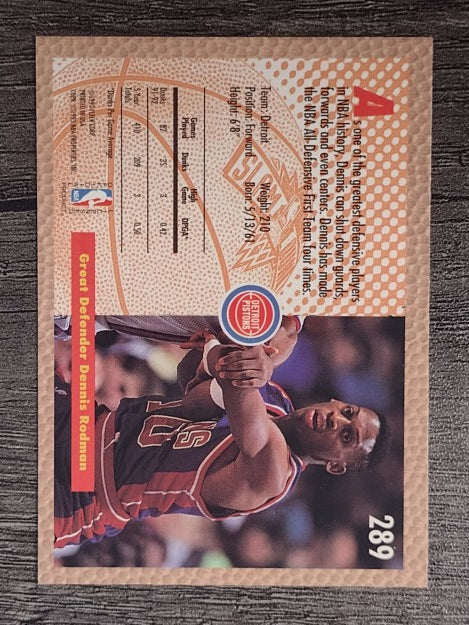1992-93 Fleer #289 Dennis Rodman SD