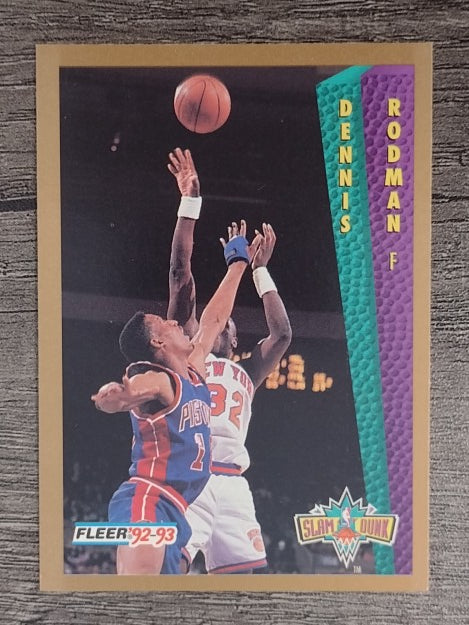 1992-93 Fleer #289 Dennis Rodman SD