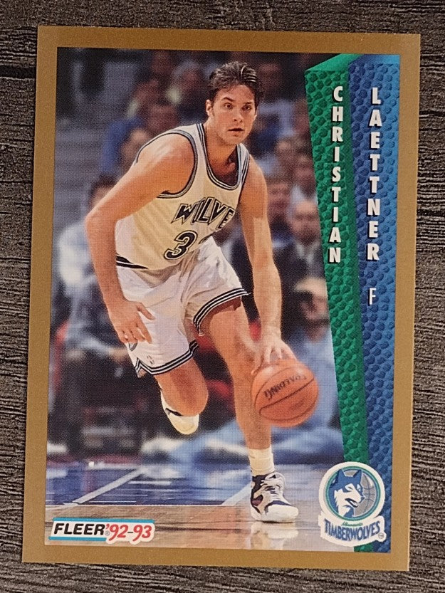 1992-93 Fleer #379 Christian Laettner RC