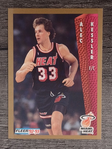 1992-93 Fleer #368 Alec Kessler