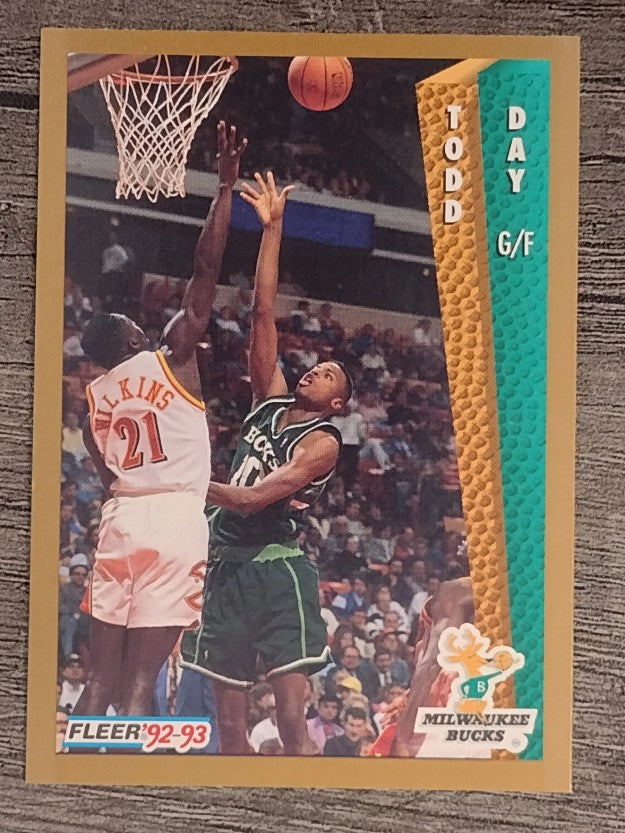 1992-93 Fleer #372 Todd Day RC