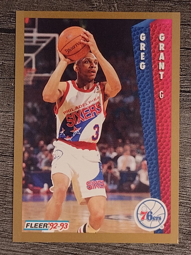 1992-93 Fleer #404 Greg Grant