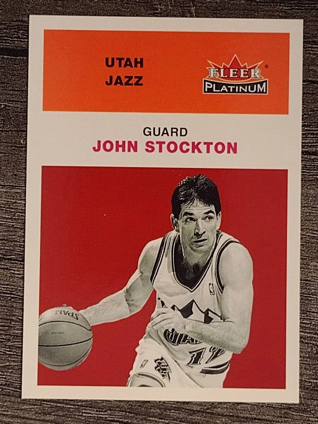 2001-02 Fleer Platinum #39 John Stockton