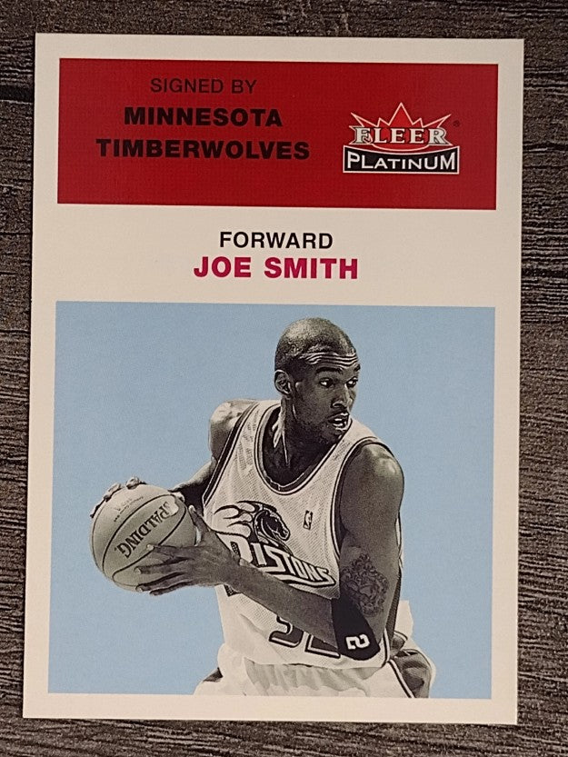 2001-02 Fleer Platinum #48 Joe Smith