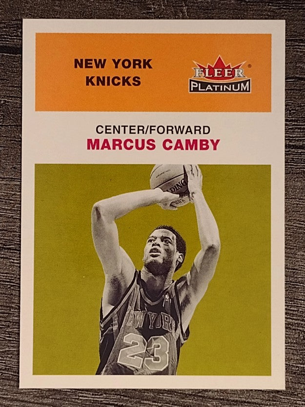 2001-02 Fleer Platinum #128 Marcus Camby