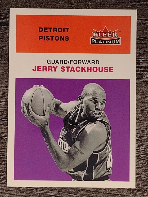 2001-02 Fleer Platinum #77 Jerry Stackhouse