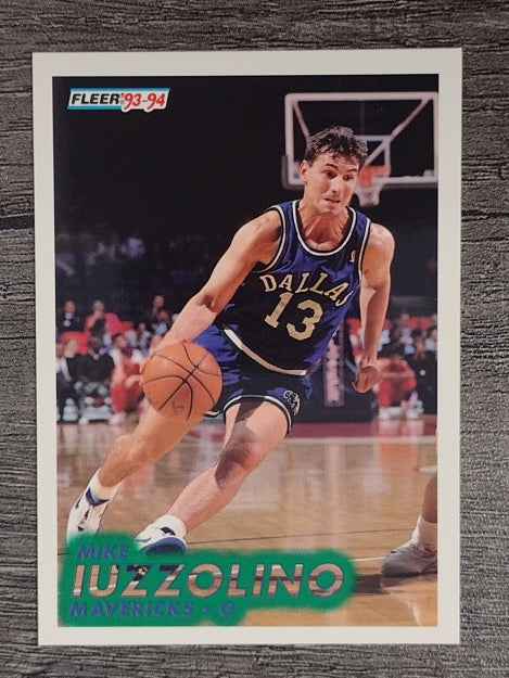 1993-94 Fleer #45 Mike Iuzzolino