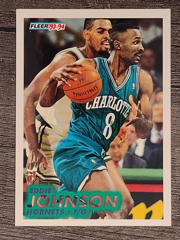 1993-94 Fleer #255 Eddie Johnson