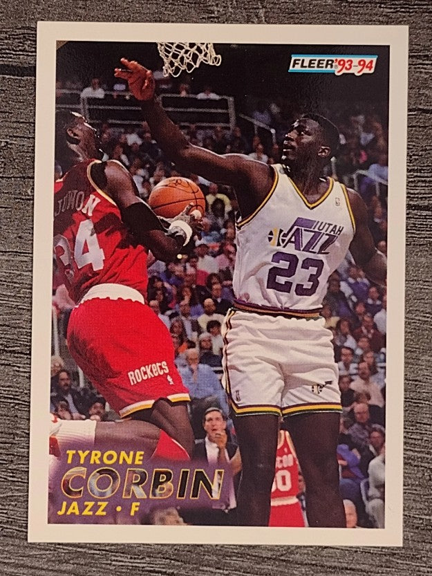 1993-94 Fleer #206 Tyrone Corbin