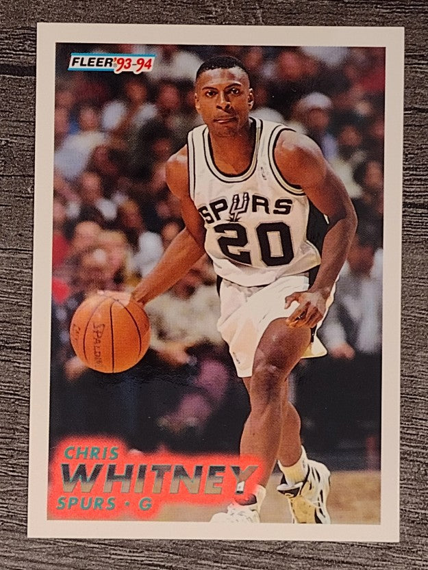 1993-94 Fleer #379 Chris Whitney RC
