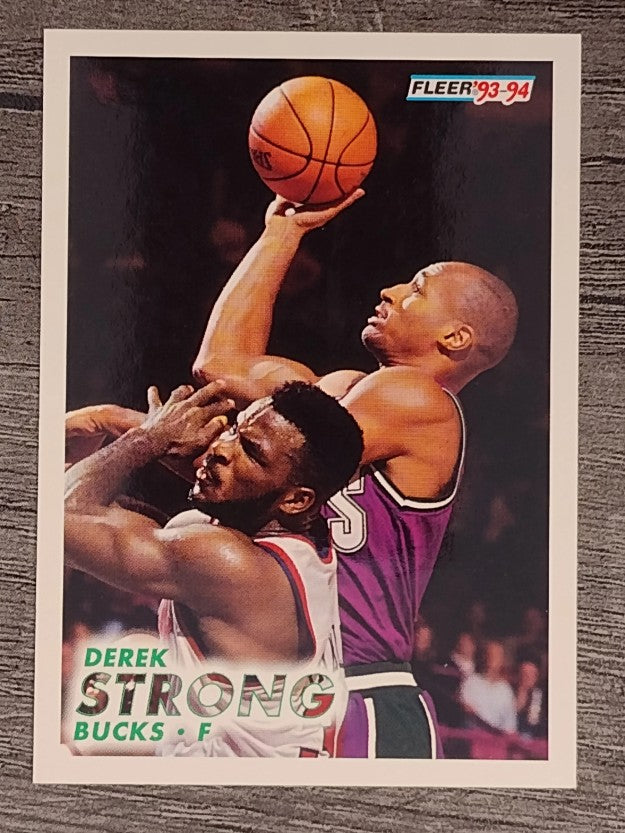 1993-94 Fleer #324 Derek Strong RC