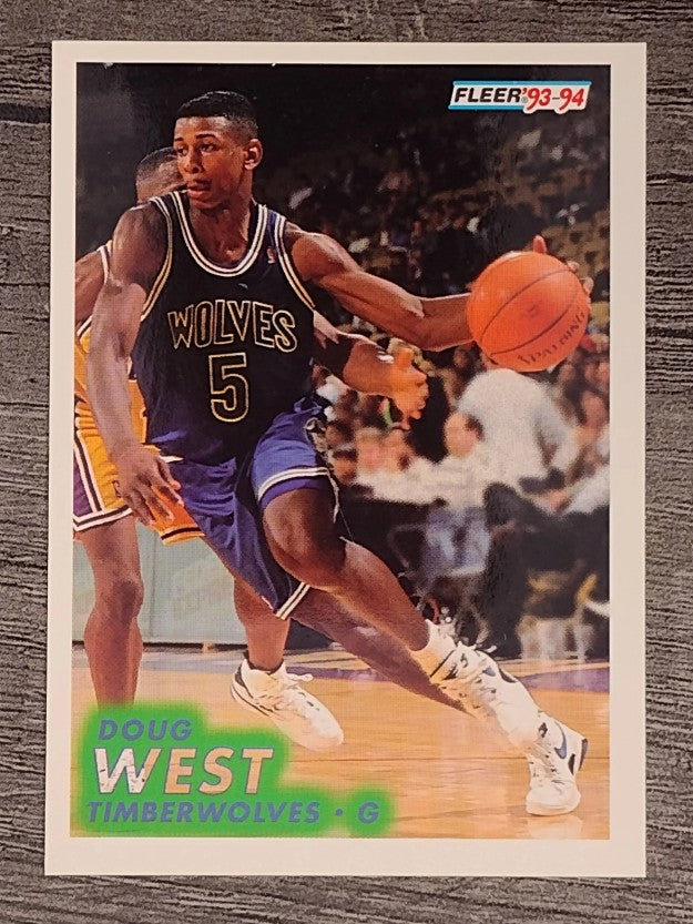 1993-94 Fleer #127 Doug West