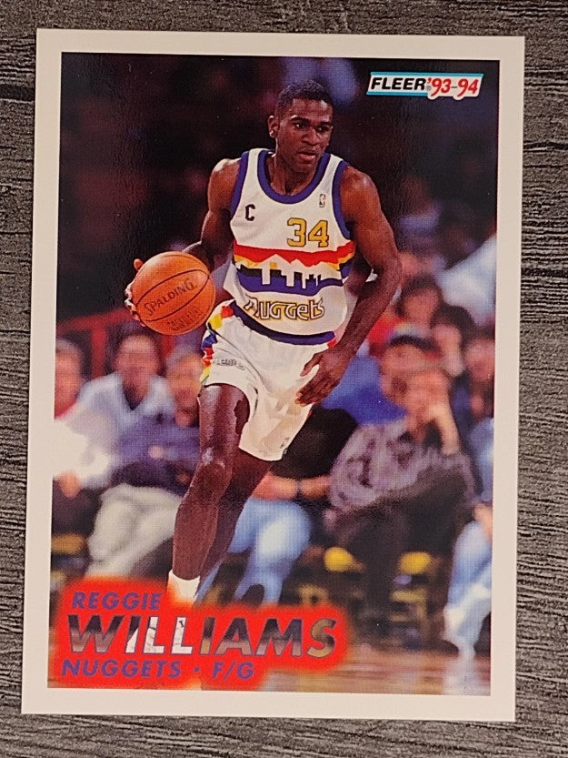 1993-94 Fleer #57 Reggie Williams