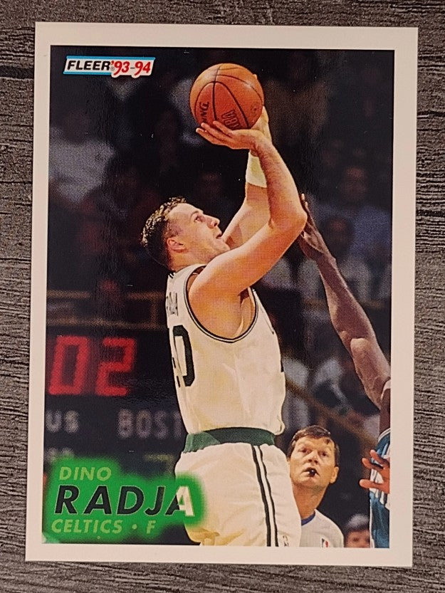 1993-94 Fleer #249 Dino Radja RC