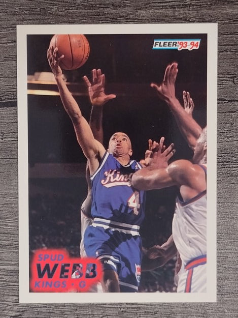1993-94 Fleer #186 Spud Webb