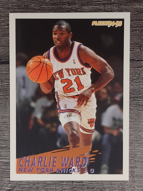 1994-95 Fleer #333 Charlie Ward RC