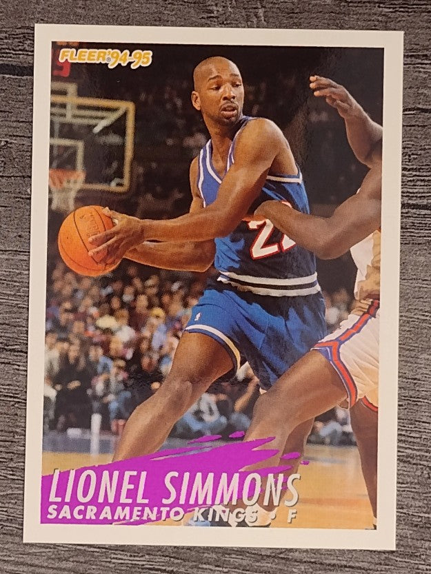 1994-95 Fleer #196 Lionel Simmons