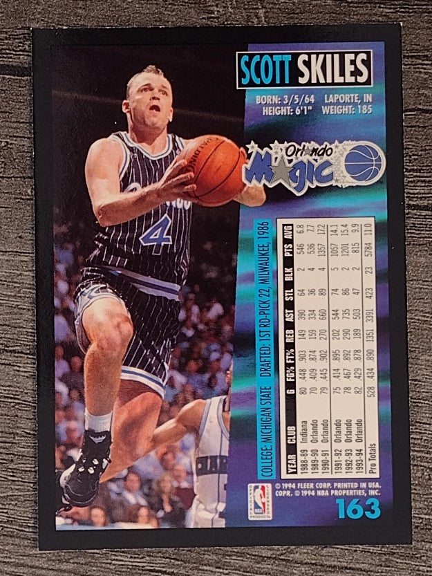 1994-95 Fleer #163 Scott Skiles