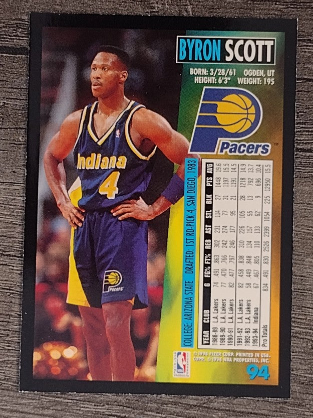 1994-95 Fleer #94 Byron Scott