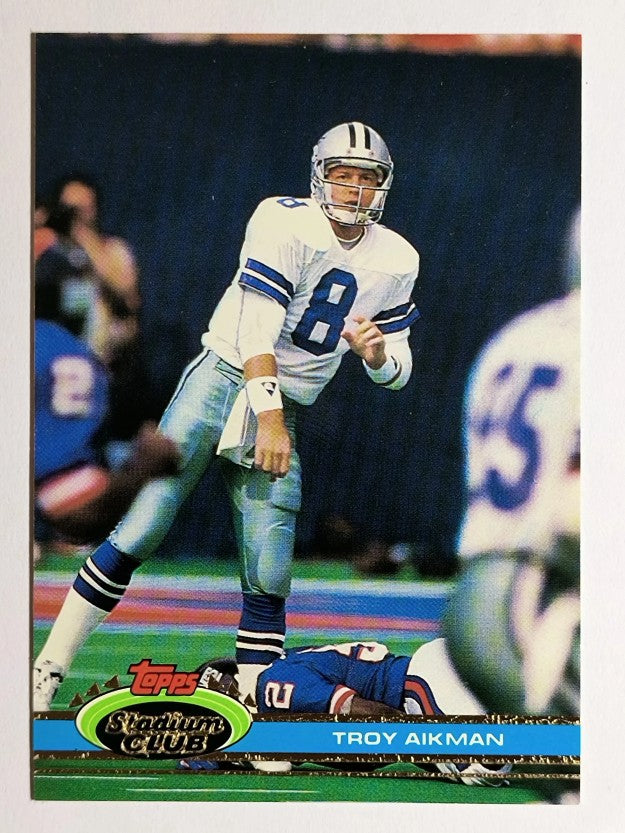 1991 Stadium Club #228 Troy Aikman