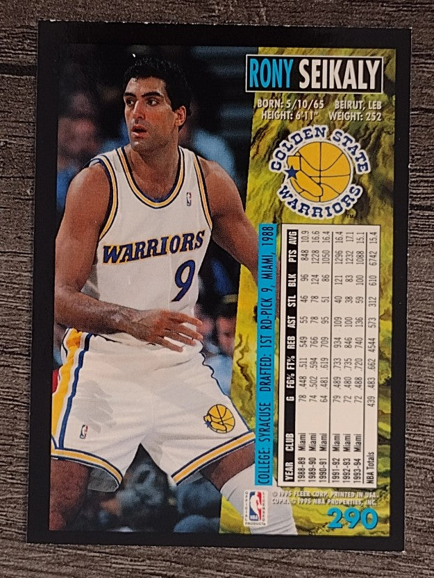 1994-95 Fleer #290 Rony Seikaly