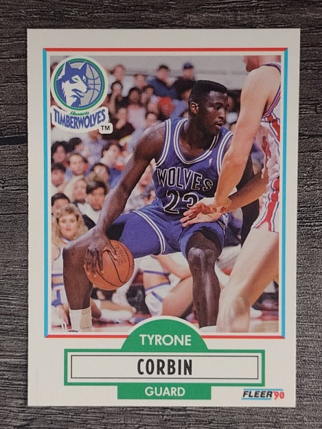 1990-91 Fleer #113 Tyrone Corbin