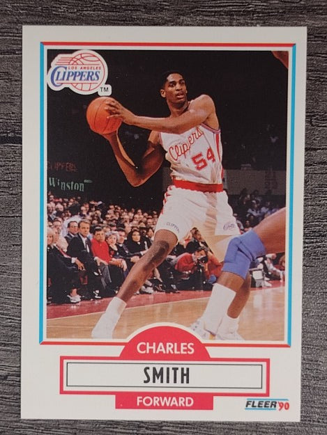 1990-91 Fleer #89 Charles Smith