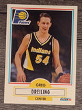 1990-91 Fleer Update #U37 Greg Dreiling RC