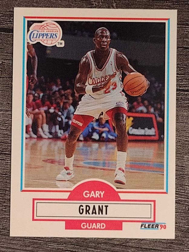 1990-91 Fleer Update #U40 Gary Grant