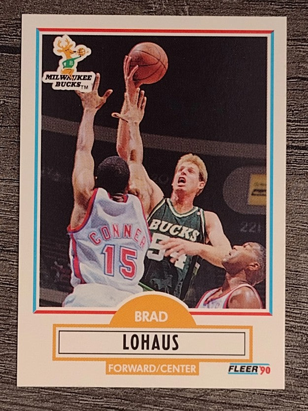 1990-91 Fleer Update #U54 Brad Lohaus