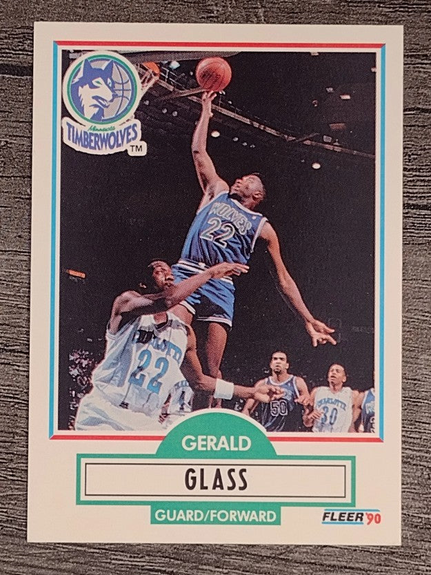 1990-91 Fleer Update #U56 Gerald Glass RC
