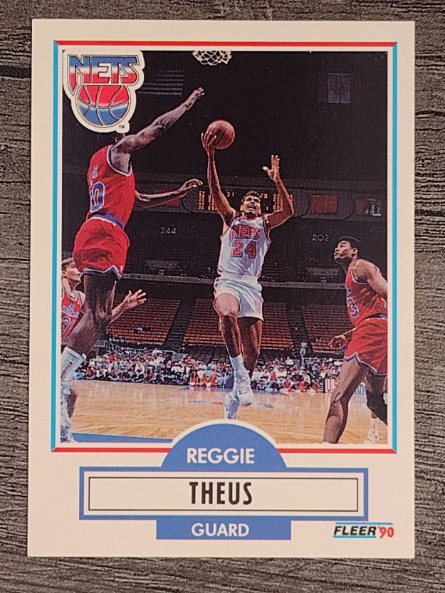 1990-91 Fleer Update #U62 Reggie Theus