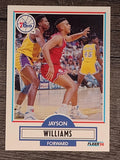 1990-91 Fleer Update #U73 Jayson Williams RC
