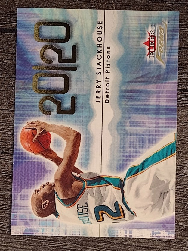 2000-01 Fleer Focus #224 Jerry Stackhouse 20