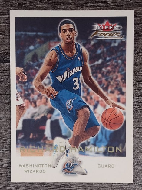 2000-01 Fleer Focus #128 Richard Hamilton