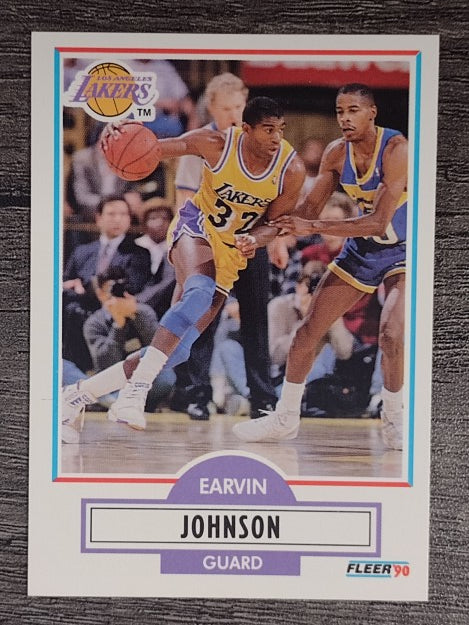 1990-91 Fleer #93 Magic Johnson