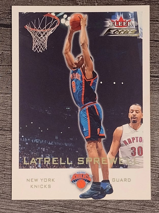 2000-01 Fleer Focus #112 Latrell Sprewell