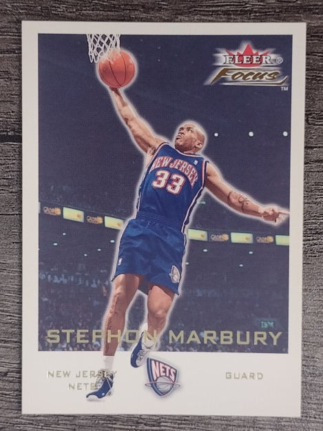 2000-01 Fleer Focus #5 Stephon Marbury