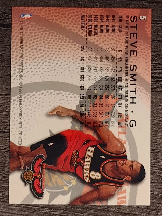 1996-97 Fleer #5 Steve Smith