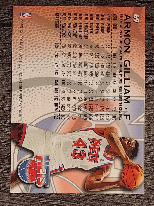 1996-97 Fleer #69 Armon Gilliam