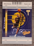 2003-04 Fleer Authentix #60 Ron Artest