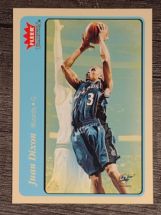2004-05 Fleer Tradition Blue #92 Juan Dixon