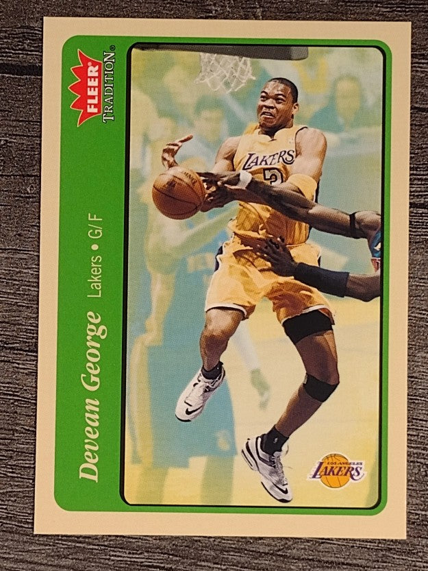 2004-05 Fleer Tradition Green #33 Devean George