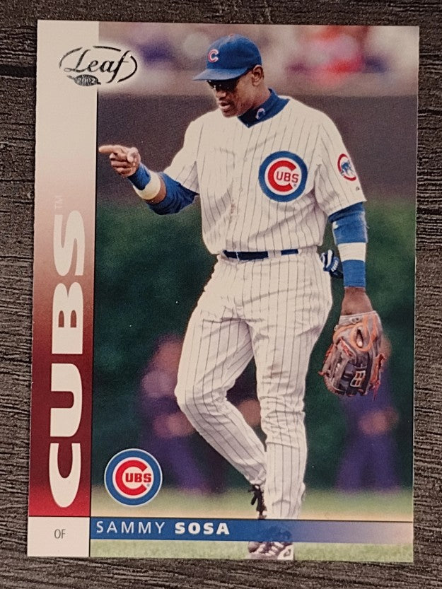 2002 Leaf #60 Sammy Sosa
