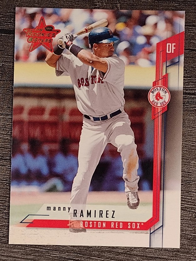 2001 Leaf Rookies and Stars #24 Manny Ramirez Sox