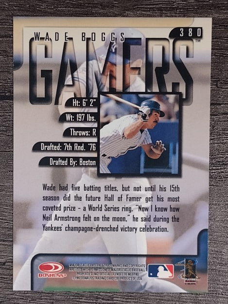 1997 Leaf #380 Wade Boggs GM